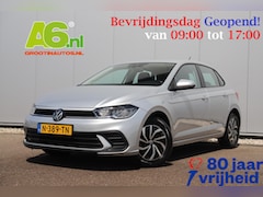 Volkswagen Polo - 1.0 TSI Life 95PK NAP NIEUWSTE MODEL Virtual Cockpit 15 inch LMV Radio Carplay Android Blu