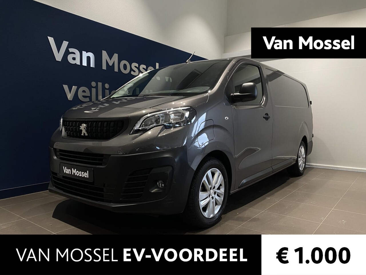 Peugeot e-Expert - Long Premium 50 kWh | Navigatie | Parkeersensoren achter | Lichtmetalen velgen - AutoWereld.nl