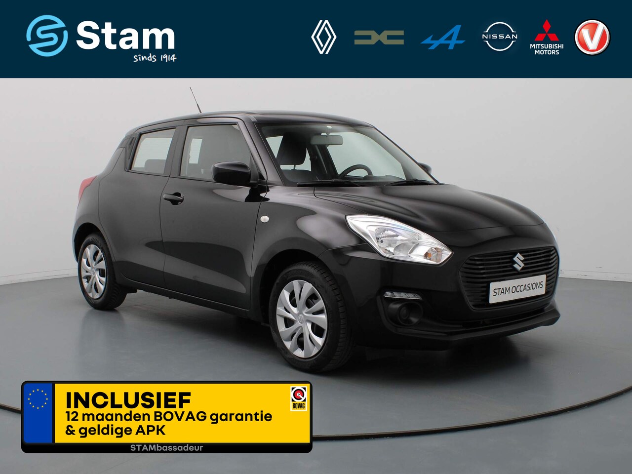 Suzuki Swift - 90pk Comfort Smart Hybrid Airco | Bluetooth | Elektr. ramen voor | Radio-cd/mp3 speler - AutoWereld.nl