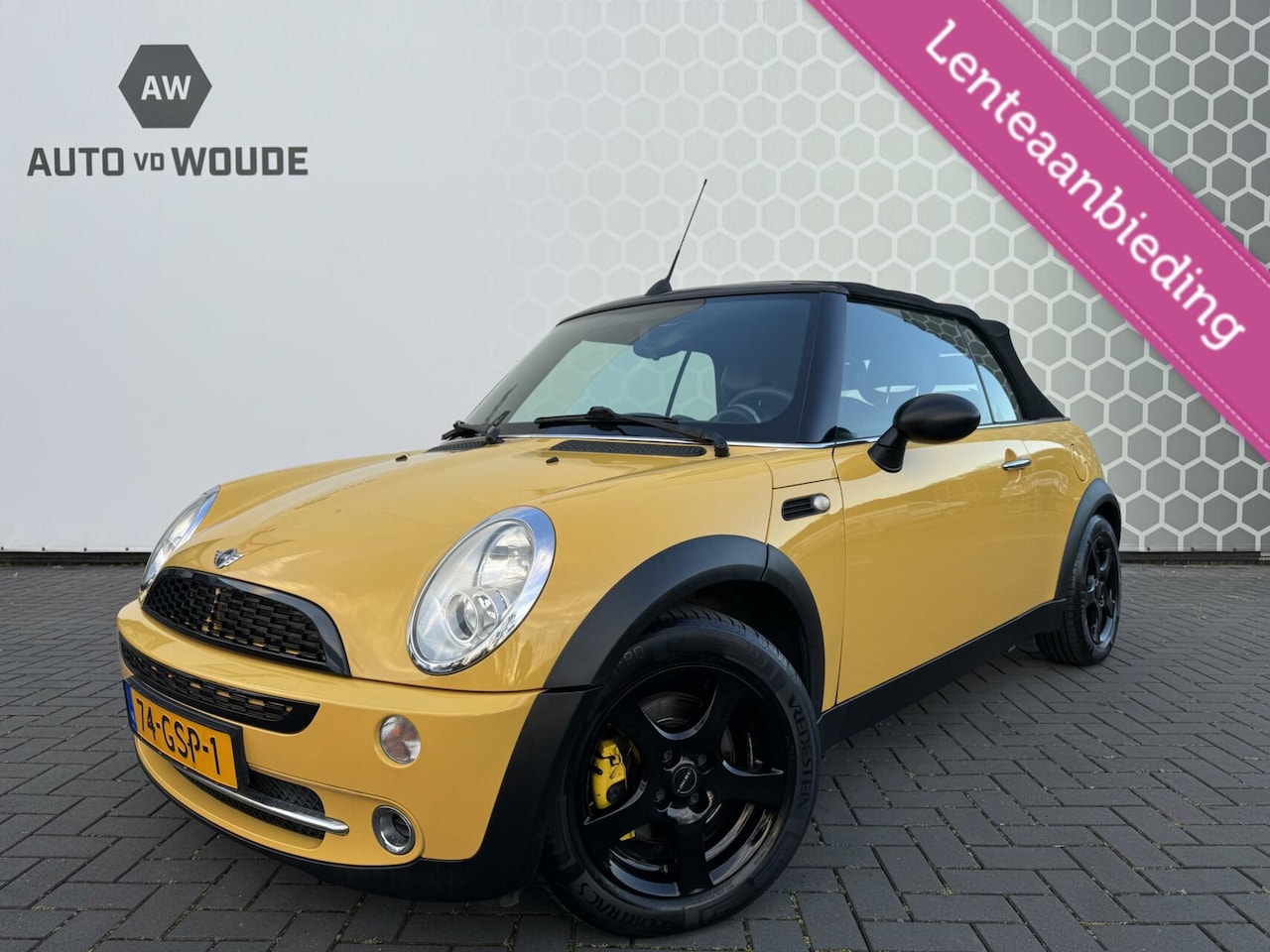 MINI Cabrio - 1.6 One Pepper Cabrio 81000km lage km NAP! - AutoWereld.nl
