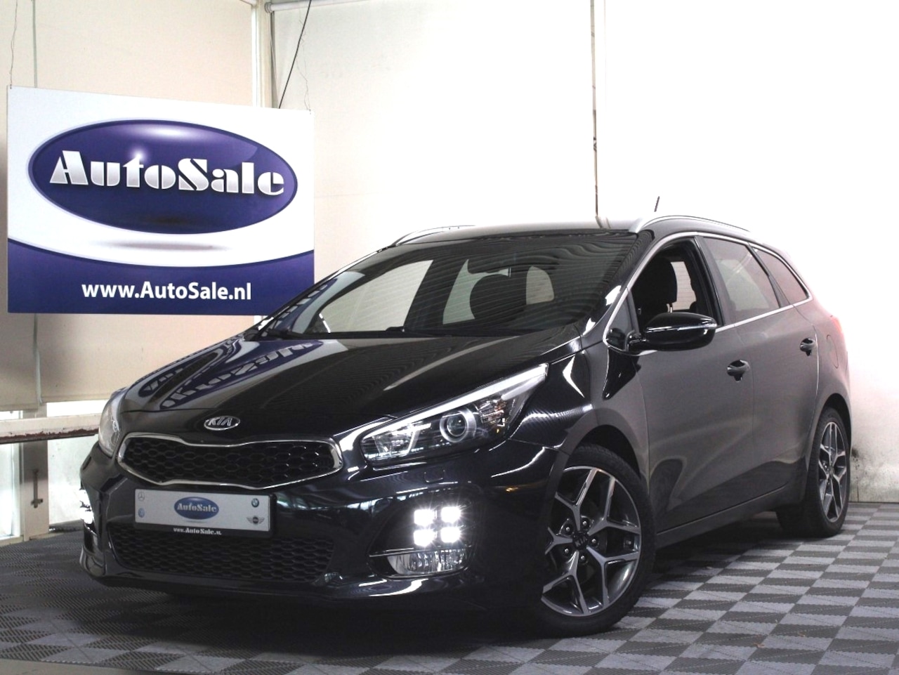 Kia Cee'd Sportswagon - 1.0 T-GDi GT-Line 1eEIGNR! NAV STUUR/STOELVW '16 - AutoWereld.nl