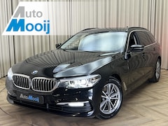 BMW 5-serie Touring - 2.0d Aut. High Executive *Panodak* Carplay / Leder / Afn. Trekhaak / Camera / Stoelverwarm