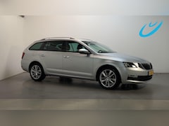 Skoda Octavia Combi - 1.0 TSI 116pk DSG Greentech Clever Edition Leder-Stof Virtual Cockpit Stoelverwarming Navi