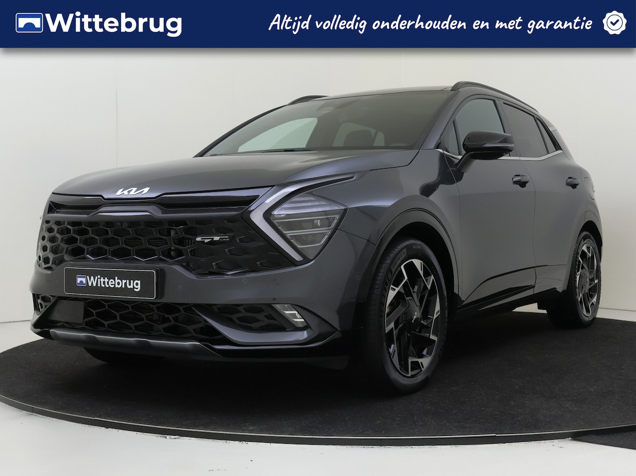 Kia Sportage - 1.6 T-GDi Plug-in Hybrid AWD GT-Line OPEN DAK !! LEDER !! ROTT-MD - AutoWereld.nl
