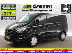 Ford Transit Custom - 2.0 TDCI L1H1 170PK Automaat Airco LED Cruise Camera Carplay 3 Persoons PDC Elektrpakket T