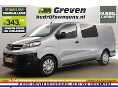 Opel Vivaro - 2.0 CDTI L3H1 Dubbele Cabine 5 Persoons 360Camera Airco Cruise Carplay Navi PDC Trekhaak