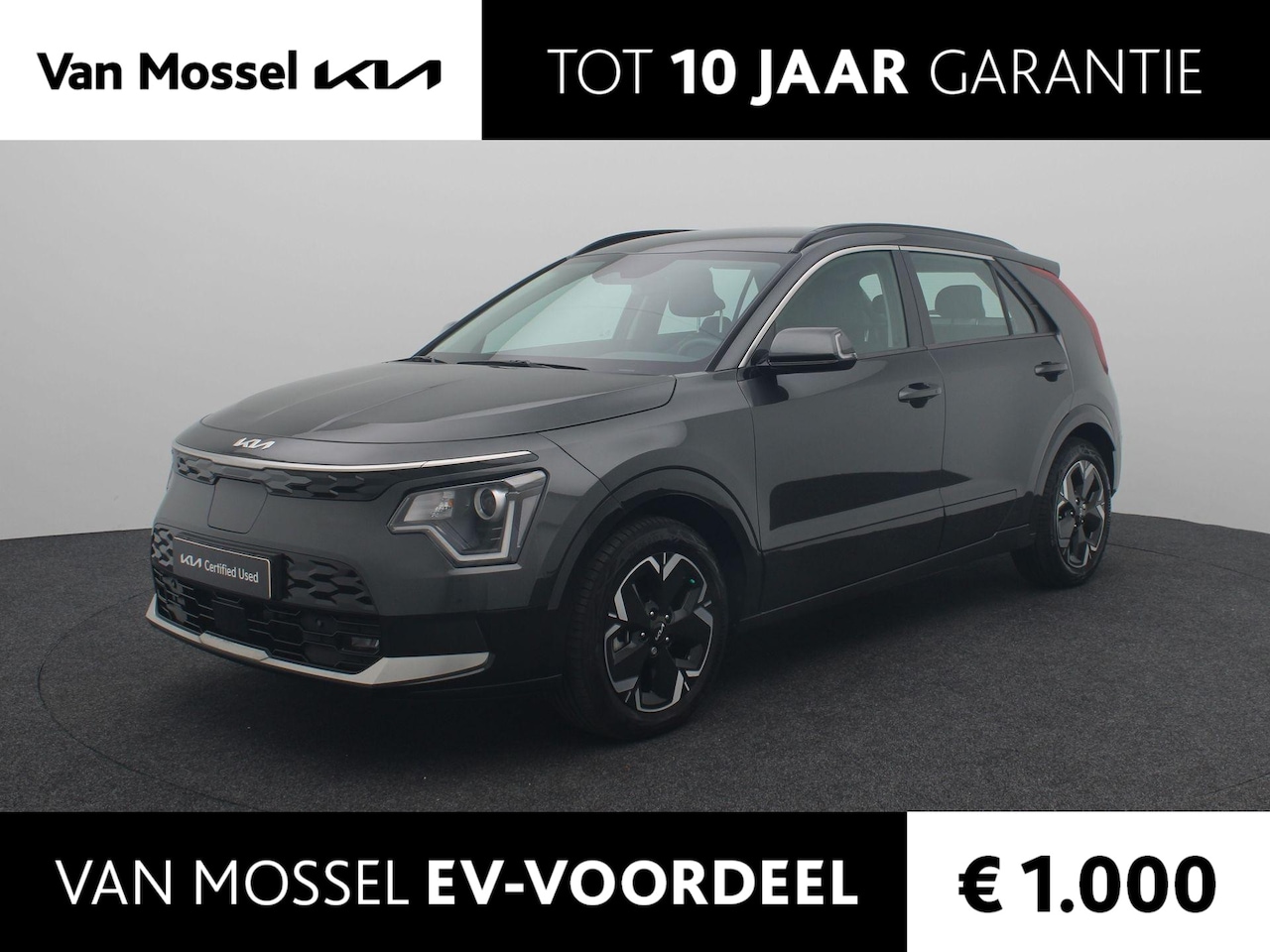 Kia Niro EV - DynamicLine 64.8 kWh | SOH 100% | Navi | Lichtmetalen velgen | Camera | Trekhaak | - AutoWereld.nl