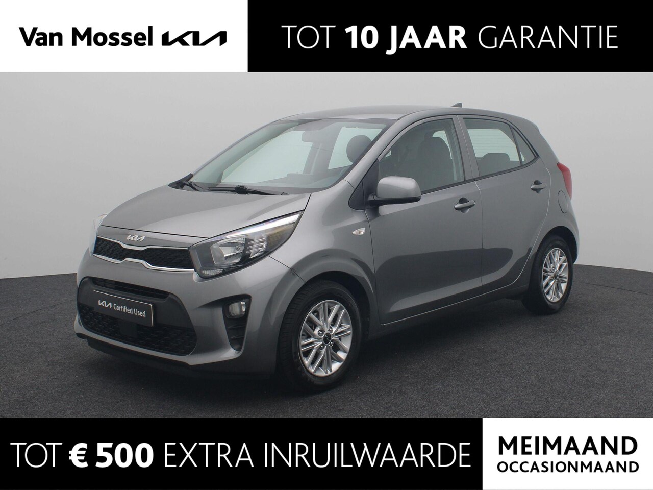 Kia Picanto - 1.0 DPi DynamicLine | Carplay | Camera | Bluetooth | Airco - AutoWereld.nl