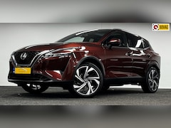 Nissan Qashqai - 1.3 MHEV Tekna Plus*Trekhaak*Panodak*Leder*360Camera*20''*Navi*Carplay