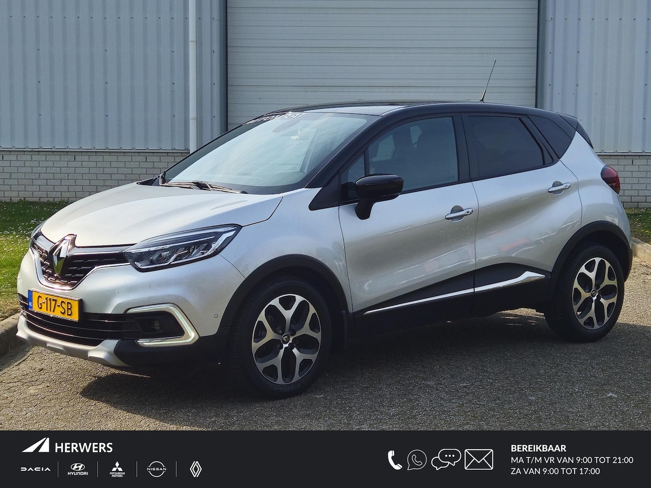 Renault Captur - 1.3 TCe Intens 150PK / 1e Eigenaar / Dealer Onderhouden / All Season Banden / Trekhaak 120 - AutoWereld.nl