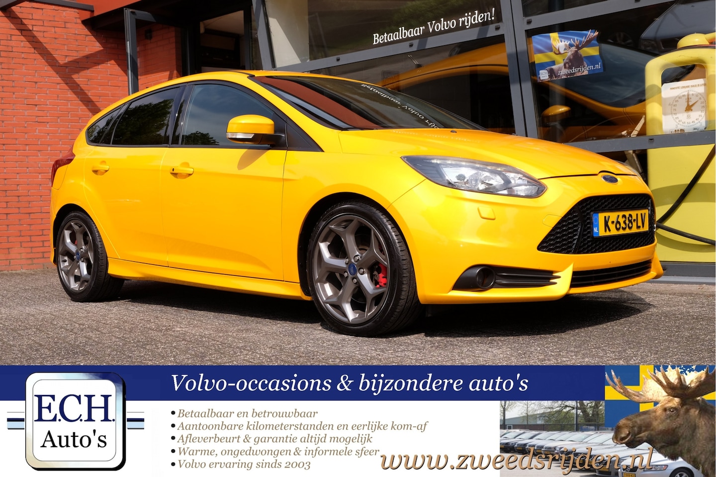 Ford Focus - 2.0 EcoBoost ST-3 2.0 EcoBoost ST-3, Leer, Recaro stoelen - AutoWereld.nl