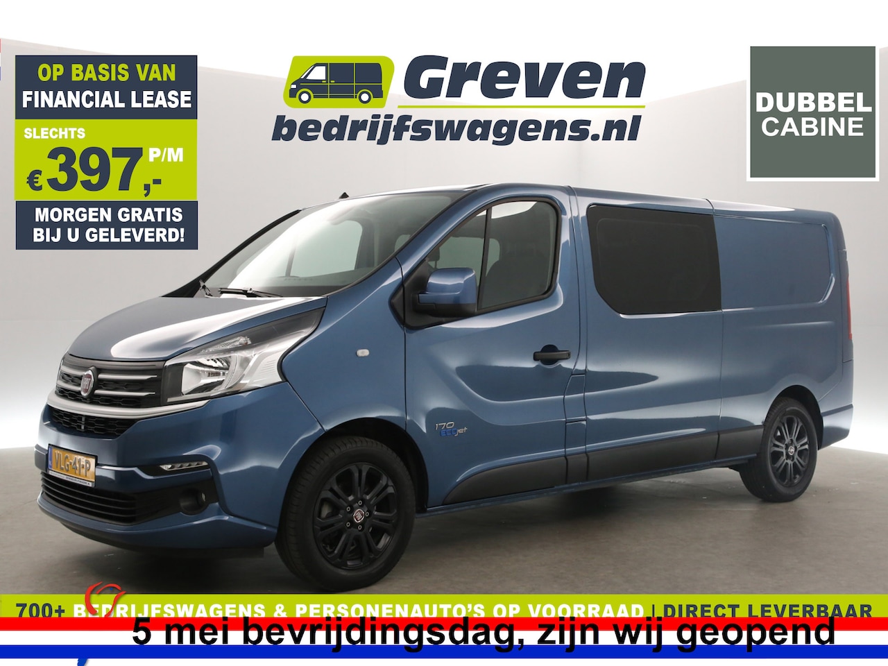 Fiat Talento - 2.0 MultiJet L2H1 | 170PK | Dubbele Cabine | 5 Persoons | Automaat Clima Camera Navi PDC 1 - AutoWereld.nl
