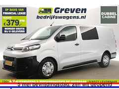 Citroën Jumpy - 2.0 BlueHDI L3H1 | MARGE | Dubbele Cabine | 5 Persoons | Airco Cruise Carplay Navigatie PD