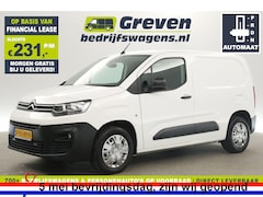 Citroën Berlingo - 1.2 PureTech L1H1 131PK | BENZINE | EMISSIEVRIJE ZONE | Automaat Airco Cruise PDC Elektrpa
