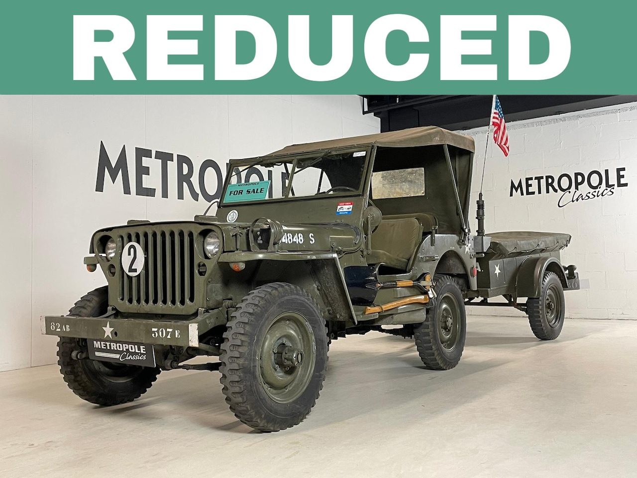 Willys Jeep - OLD PRICE: € 32.500,- M0672 - AutoWereld.nl