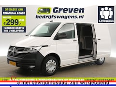 Volkswagen Transporter - 2.0 TDI L1H1 140PK Airco Carplay Cruise 2xSchuifdeur Navigatie PDC 3 Persoons Elektrpakket