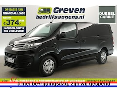 Citroën Jumpy - 2.0 BlueHDI L3H1 Dubbele Cabine 6 Persoons 2xSchuifdeur Airco 360Camera Cruise Carplay PDC
