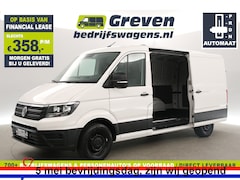 Volkswagen Crafter - 30 2.0 TDI L3H2 177PK 3000KG Trekgew. Automaat DSG Airco Cruise Carplay 2xSchuifdeur Navi