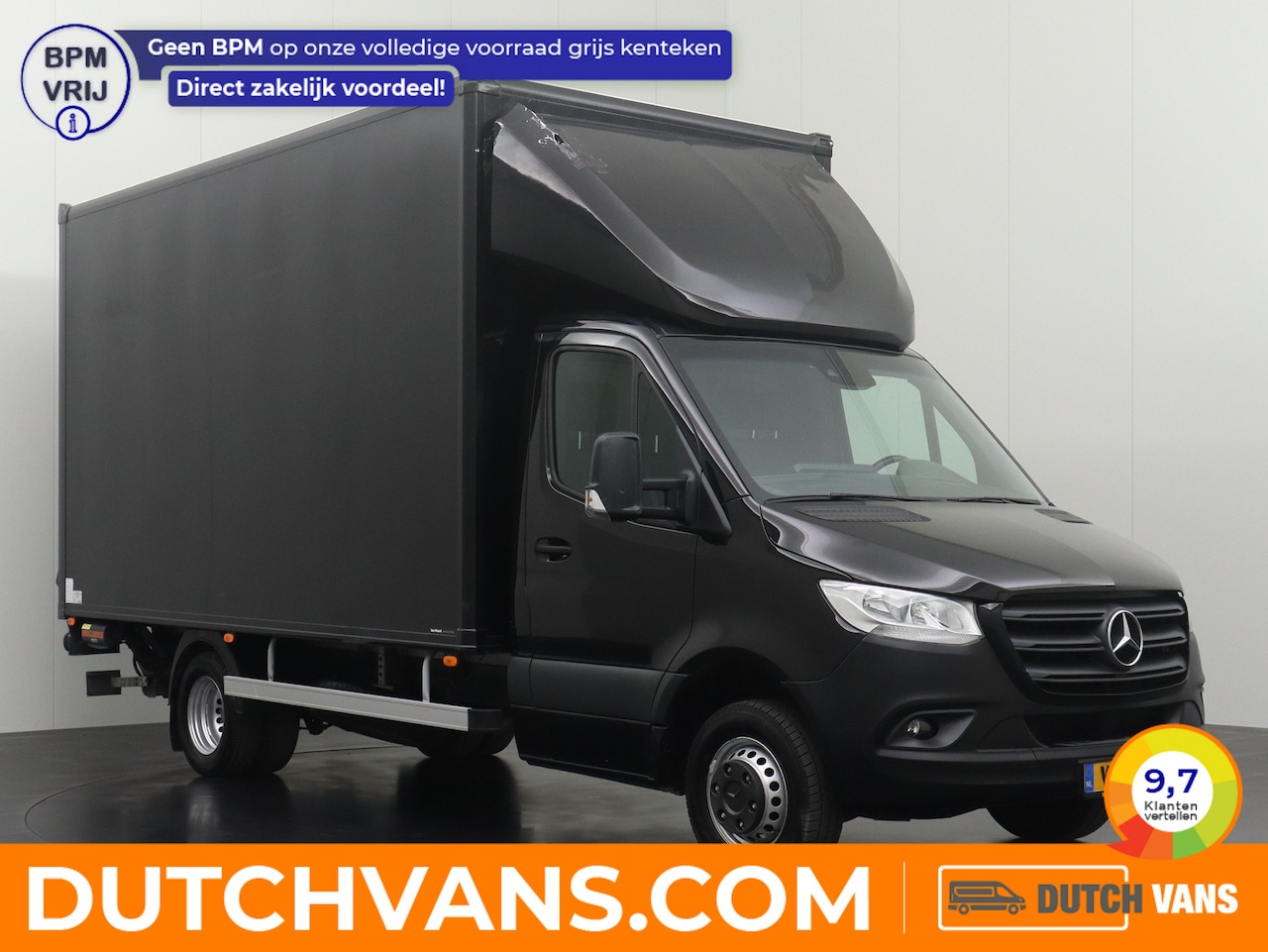 Mercedes-Benz Sprinter - 516CDI Automaat Bakwagen+Laadklep | Navigatie | Multimedia | 3-Persoons | Airco - AutoWereld.nl