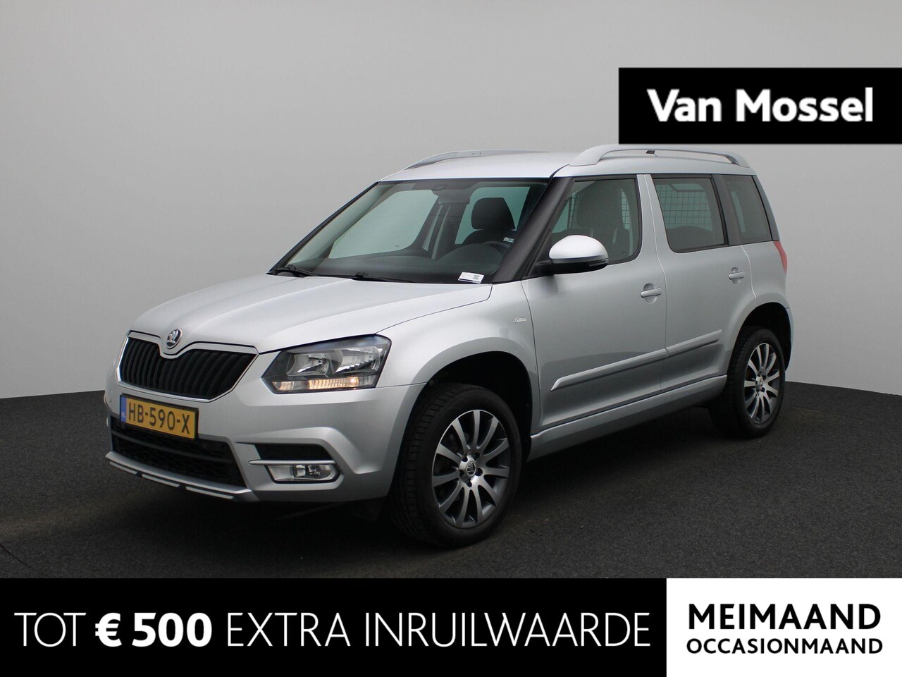 Skoda Yeti - 1.2 TSI Greentech Edition | Climate Control | Stoelverwarming | Parkeersensoren | Lichtmet - AutoWereld.nl