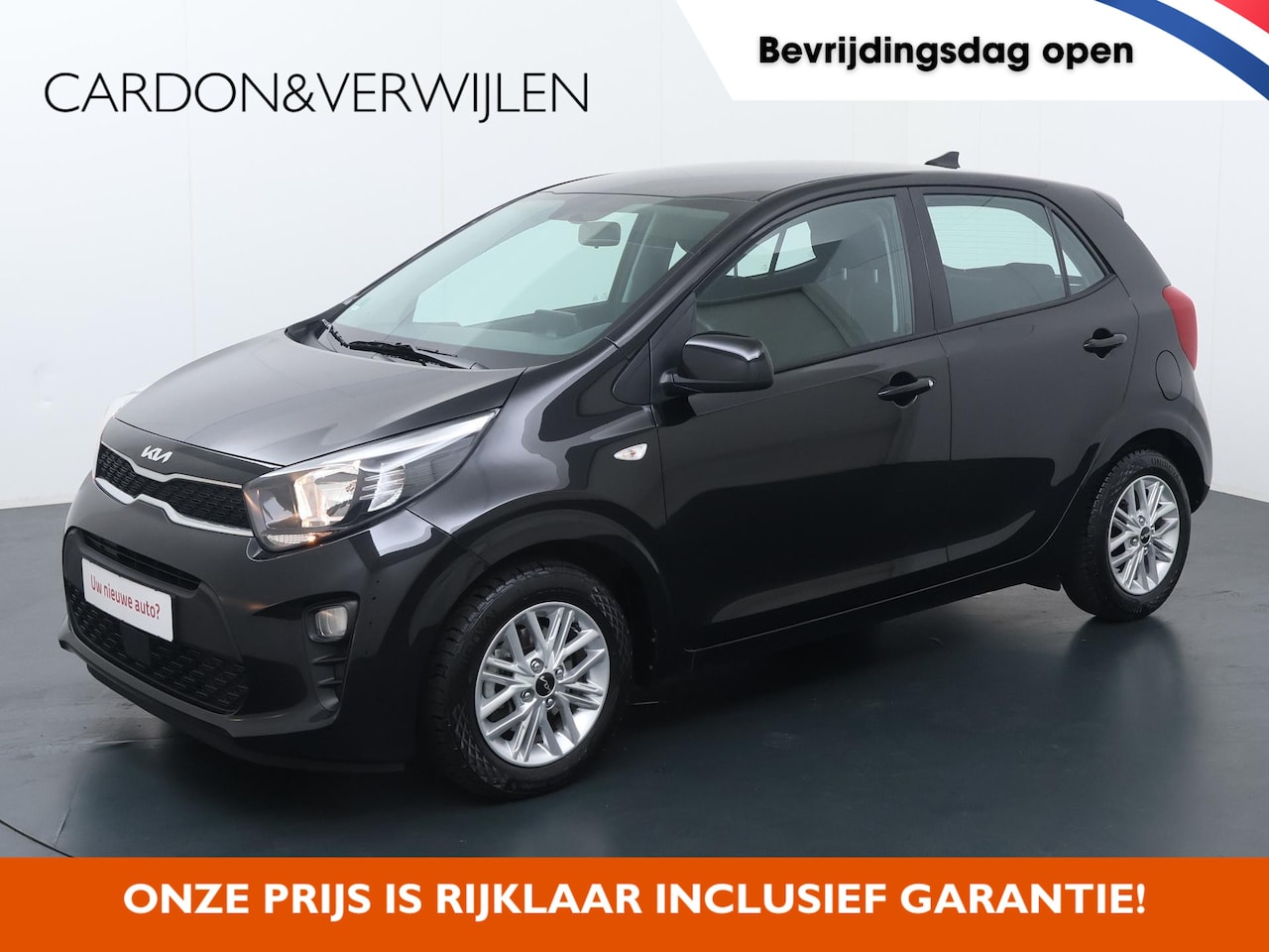 Kia Picanto - 1.0 DPi DynamicLine | 67 PK | Cruise control | Airco | Apple Carplay/Android Auto | Achter - AutoWereld.nl