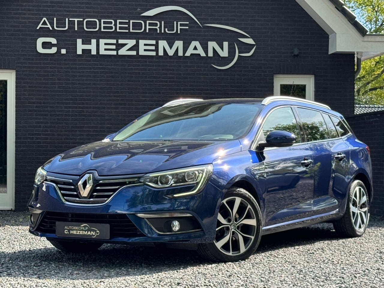 Renault Mégane Estate - 1.2 TCe Bose 1E eigenaar DealerOH LED Navi Half Leder - AutoWereld.nl