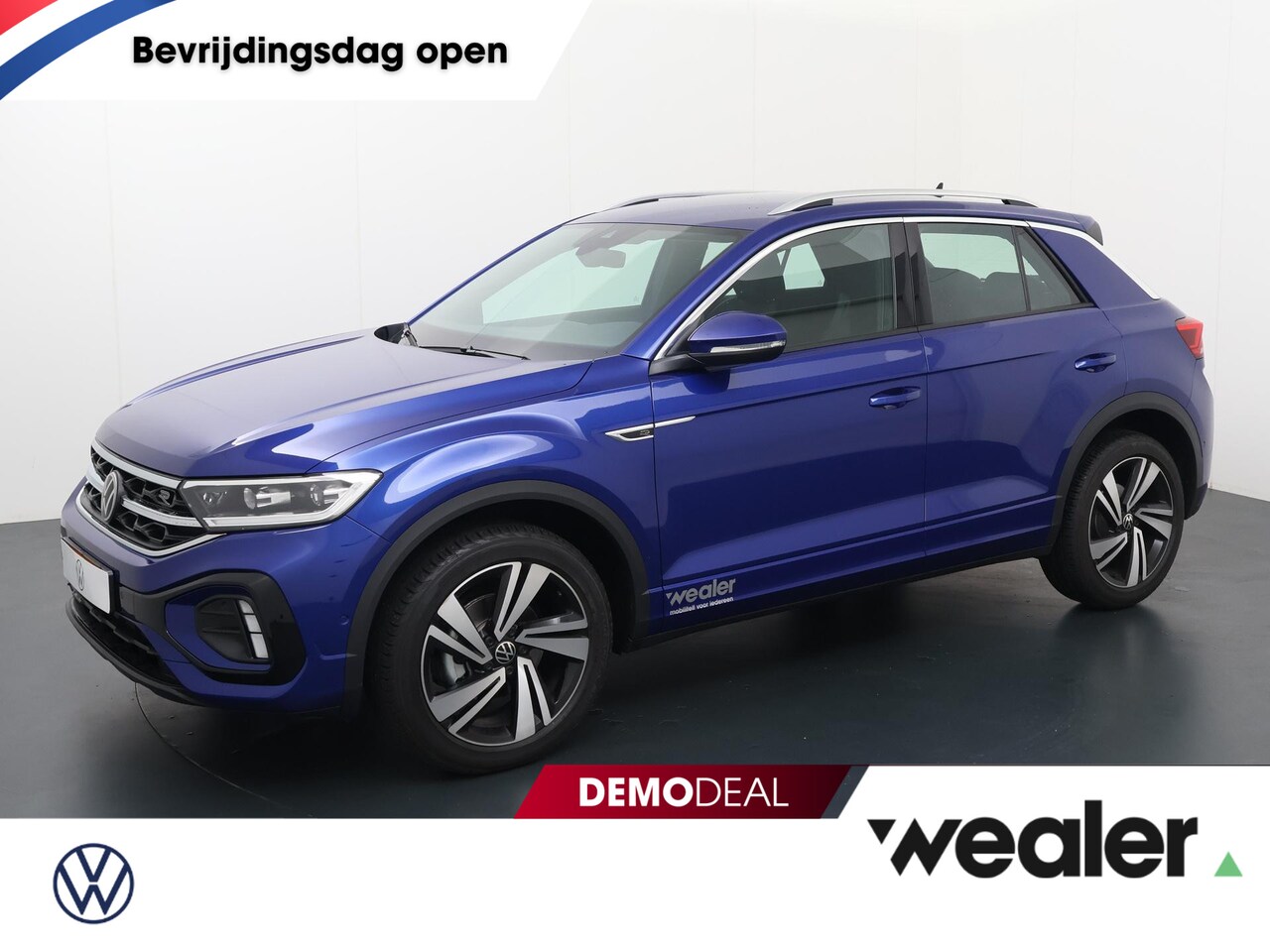 Volkswagen T-Roc - 1.5 TSI 150pk DSG R-Line Business | R-Line Topsport stoelen | Dodehoeksensor | - AutoWereld.nl