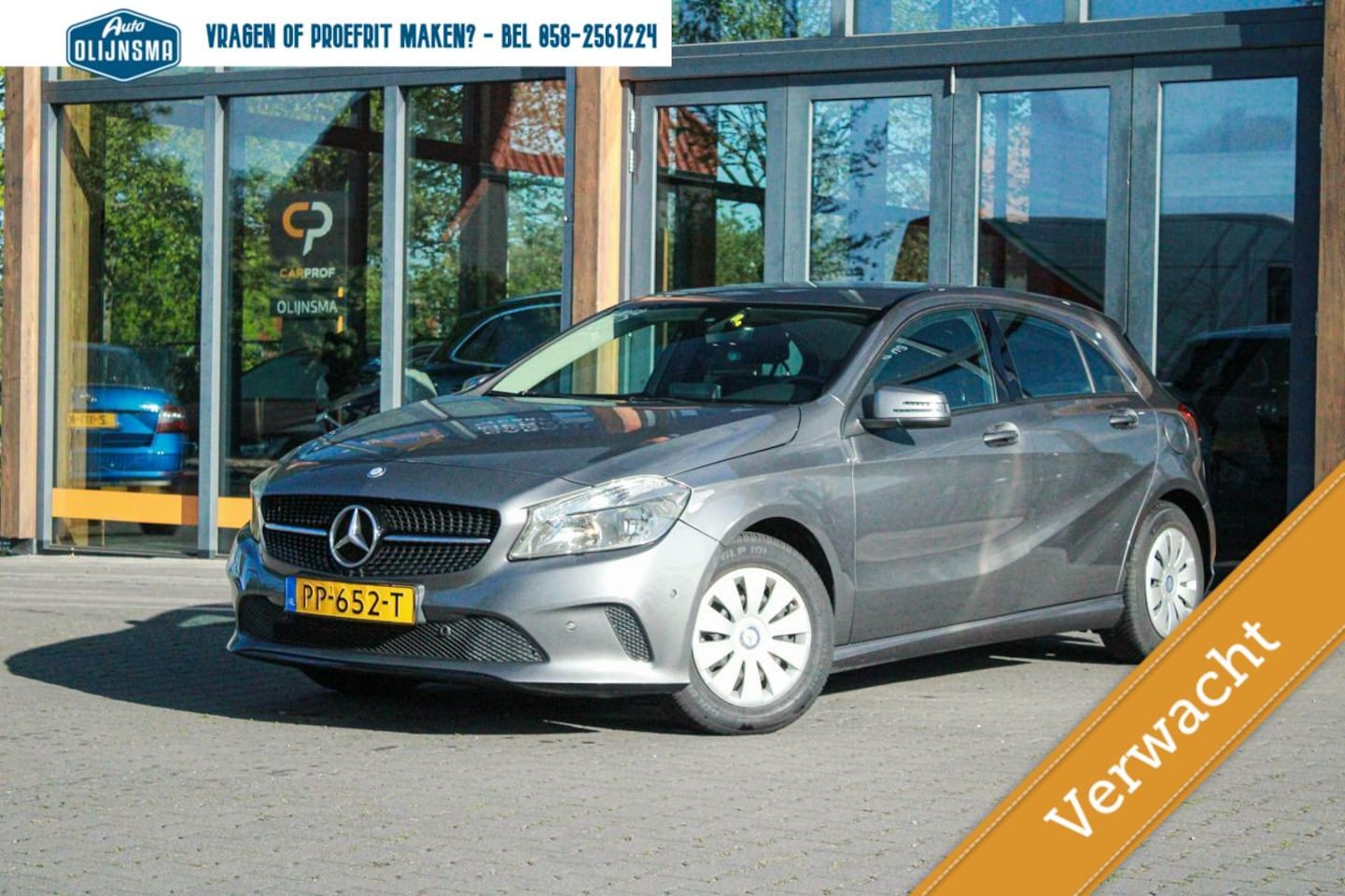 Mercedes-Benz A-klasse - 160 Night Edition Plus|Leer|Airco|PDC|Navi - AutoWereld.nl