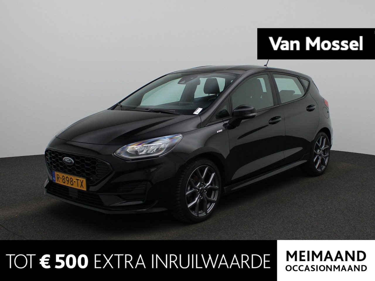 Ford Fiesta - 1.0 EcoBoost Hybrid ST-Line X | Climate Control | Cruise Control | Navigatie | Parkeersens - AutoWereld.nl