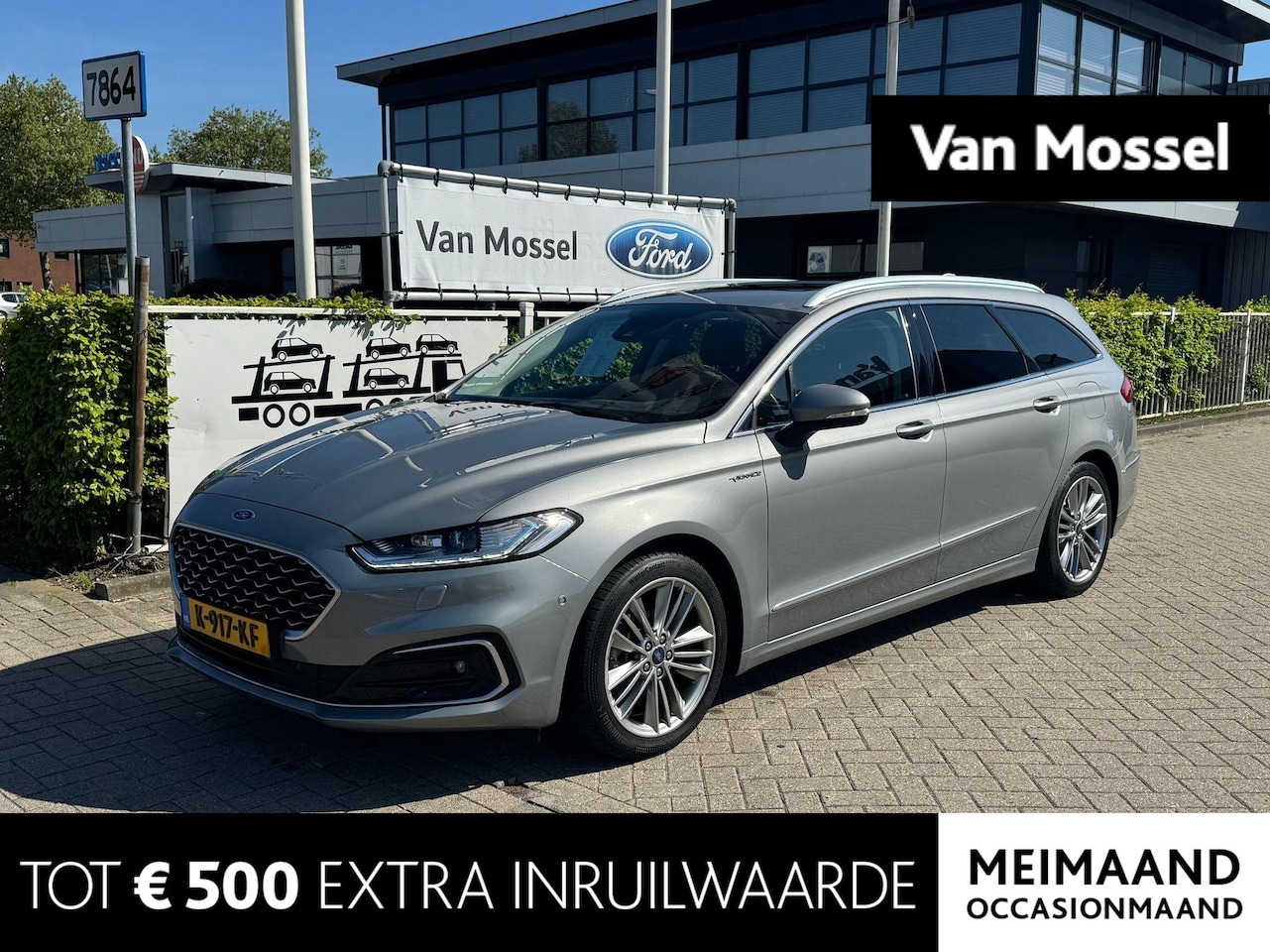 Ford Mondeo Wagon - 2.0 IVCT HEV Vignale | Pano Dak | Winter Pack | Driver Assistance Pack | Stoelkoeling | El - AutoWereld.nl