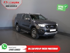 Ford Ranger - 2.0 TDCI 215 pk Aut. Wildtrak Supercab/ 4x4/ Adapt.Cruise/ Leder/ 3.5T trekverm./ Bi-Xenon
