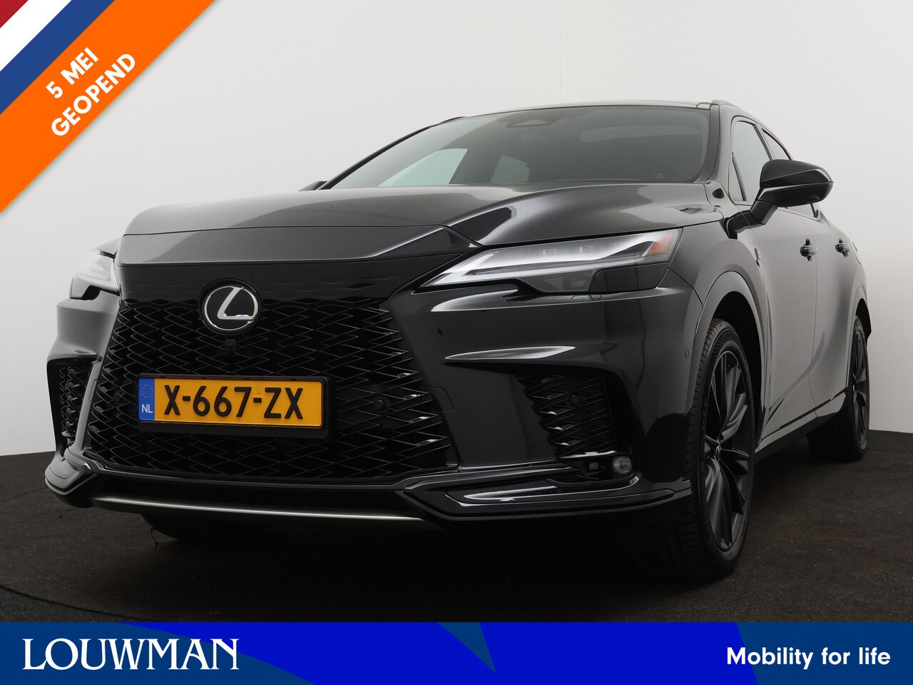 Lexus RX - 500h AWD F-Sport Line | Mark Levinson Audio | Panoramadak | Stoelverwarming/-Ventilatie | - AutoWereld.nl