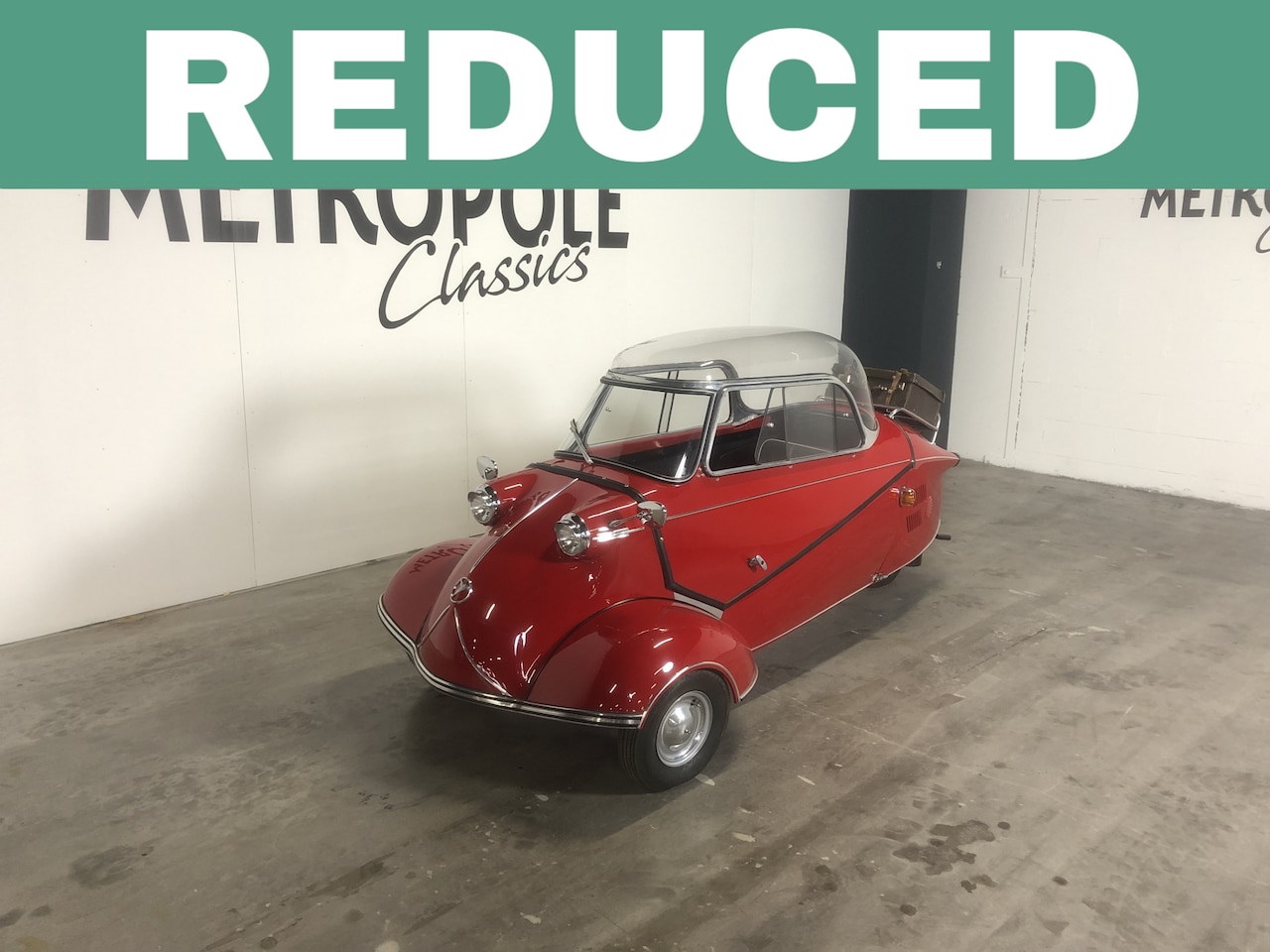 Messerschmitt KR200 - 1955 OLD PRICE: € 29.500,- M0409 - AutoWereld.nl