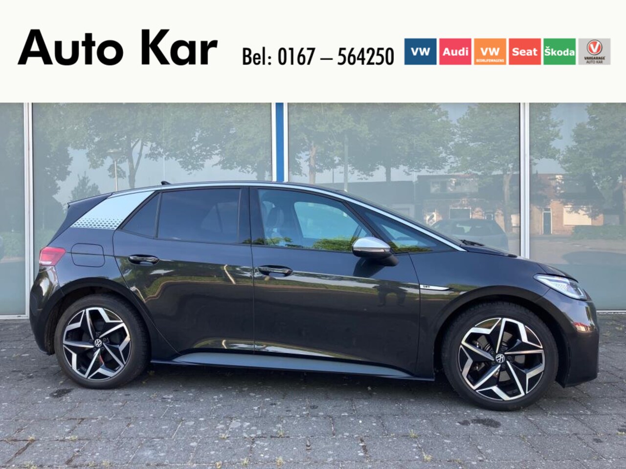 Volkswagen ID.3 - First Edition Plus 58 kWh LED verlichting Bluetooth 19 inch velgen Stoelverwarming - AutoWereld.nl
