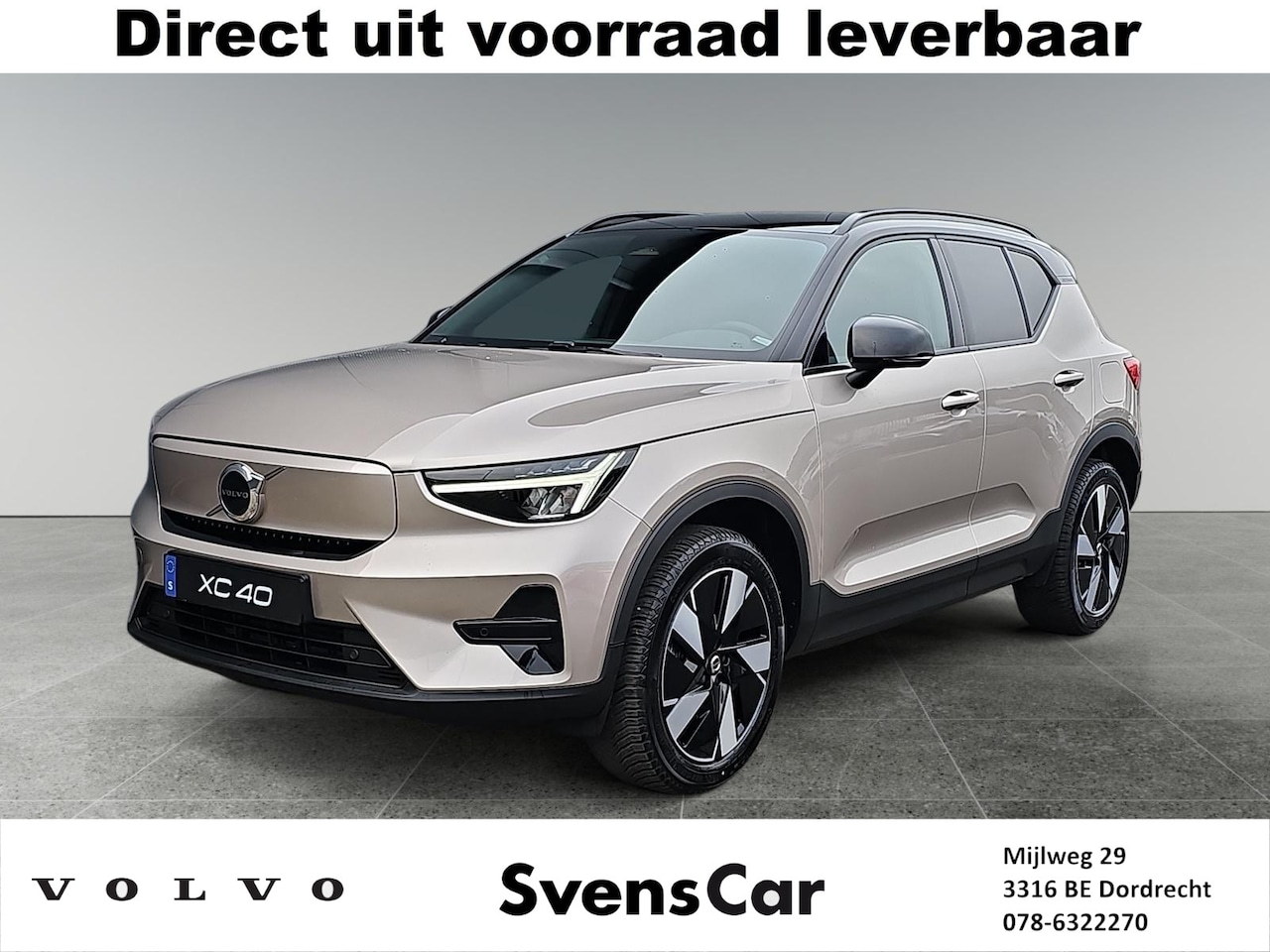 Volvo XC40 - Single Motor Extended Range Plus 82 kWh | TIJDELIJK 2950 KORTING!| Stoelverwarming | Extra - AutoWereld.nl