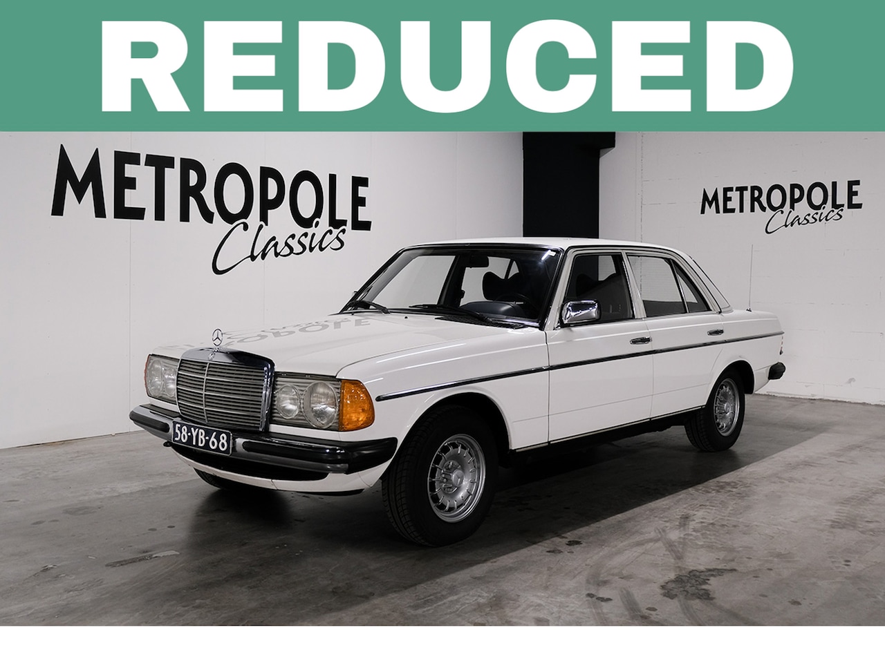 Mercedes-Benz 230 - Automaat . Schuifdak. In het klassiek wit(737). 1977 OLD PRICE: € 16.500 M0309 - AutoWereld.nl