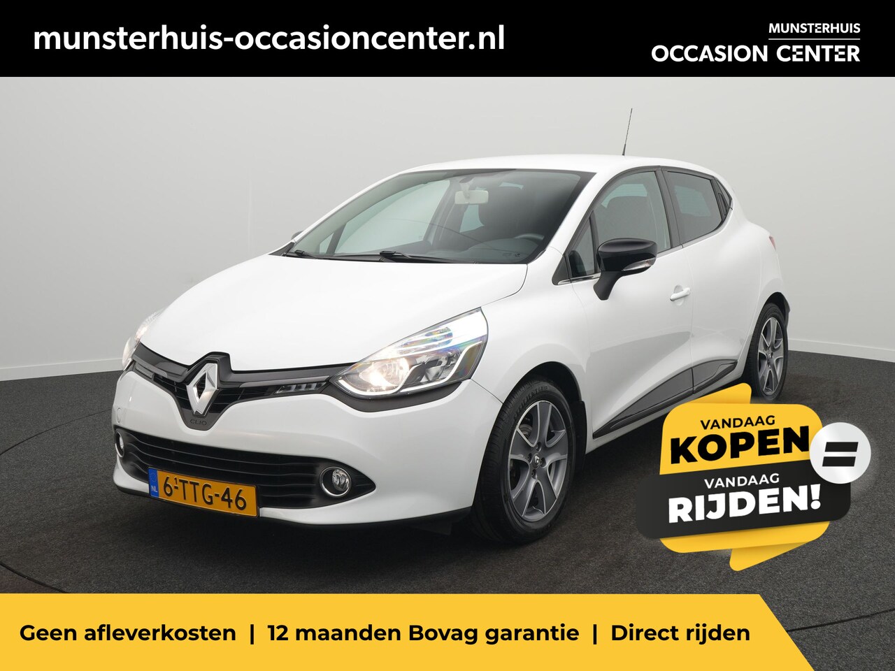 Renault Clio - TCe 90 Night & Day - RIJKLAARPRIJS - Dealeronderhouden - Lage kilometerstand N.A.P. - AutoWereld.nl