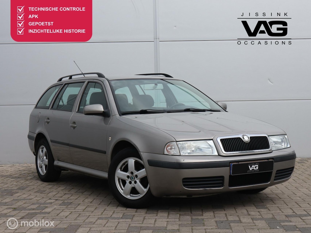 Skoda Octavia Combi - 1.6 Classic LPG G3 Clima Cruise Trekhaak - AutoWereld.nl