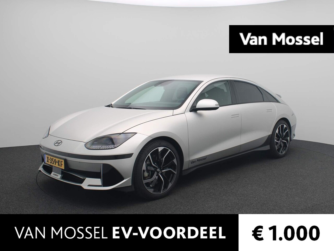 Hyundai IONIQ 6 - Connect 77.4 kWh Hyundai IONIQ 6 Connect 77 kWh | 20 inch velgen | Navigatie | Stoelverwar - AutoWereld.nl