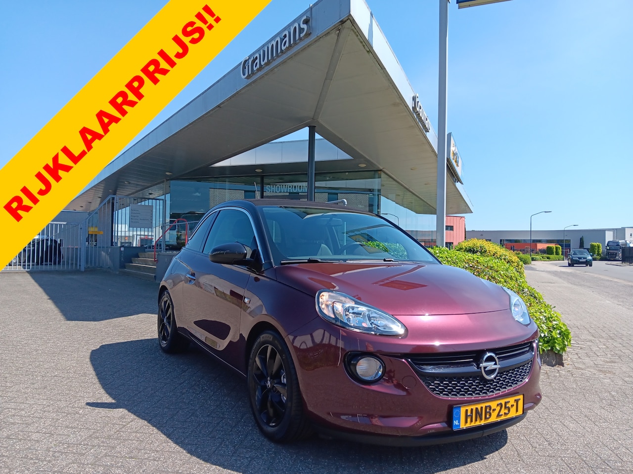 Opel ADAM - 1.4 Unlimited 1.4 90PK Unlimited, Airco, LMV, Elektrisch vouwdak, bluetooth, 12 MND BOVAGGARANTIE - AutoWereld.nl