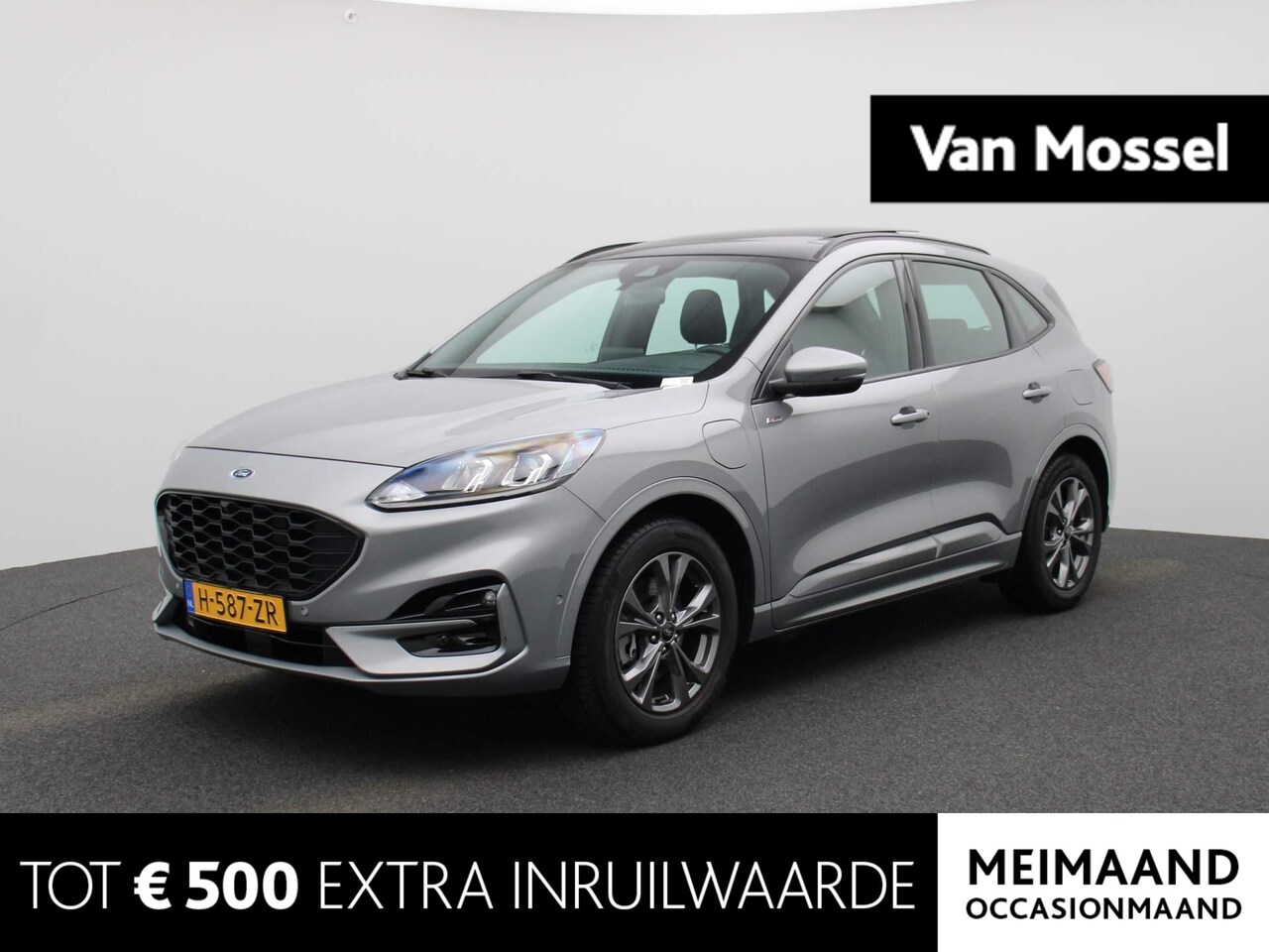 Ford Kuga - 2.5 PHEV ST-Line | Navigatie | Climate Control | Schuifdak | Parkeersensoren | Lichtmetale - AutoWereld.nl