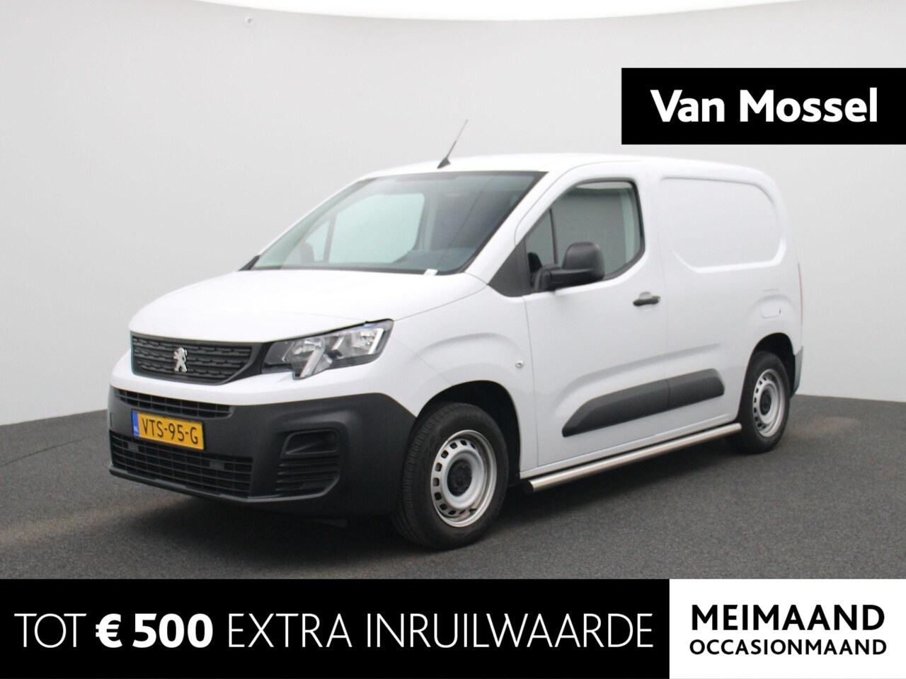 Peugeot Partner - 1.5 BlueHDi 100 S&S L1 | Trekhaak | Airco | Cruise control - AutoWereld.nl