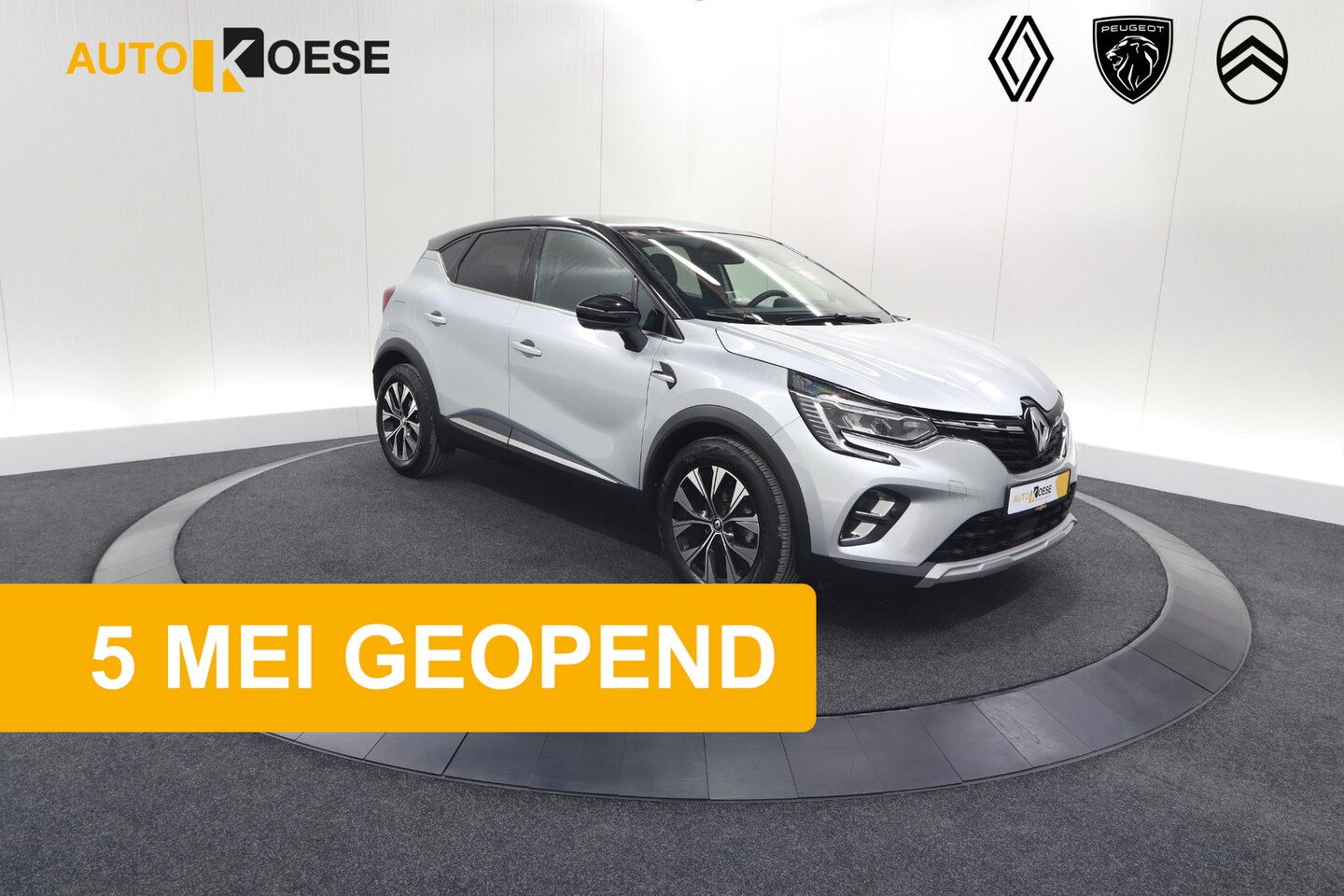 Renault Captur - Mild Hybrid 140 EDC Techno | Camera | Navigatie | Apple Carplay | Parkeersensoren - AutoWereld.nl