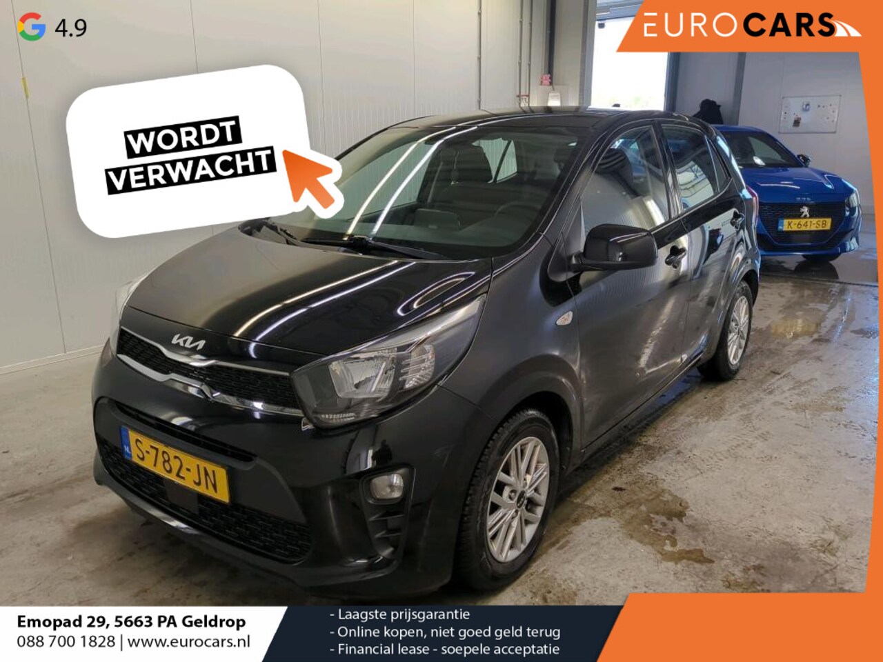 Kia Picanto - 1.0 DPi DynamicLine Navigatie Apple Carplay/Android Auto Camera Cruise Control Lichtmetale - AutoWereld.nl