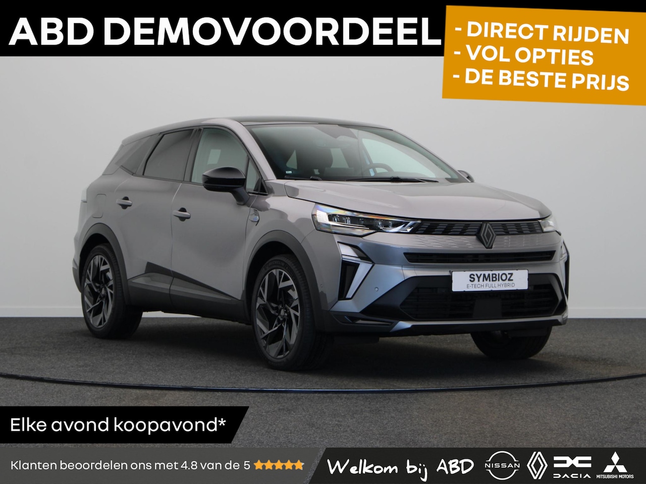 Renault Symbioz - 1.6 E-Tech hybrid 145pk esprit Alpine | Active driver assist | Stuurverwarming | - AutoWereld.nl