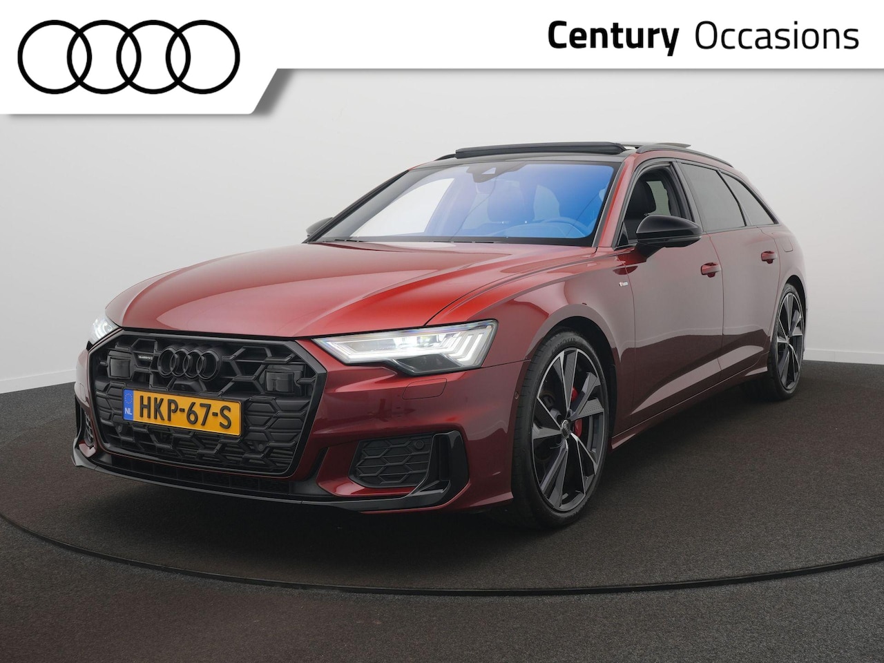 Audi A6 Avant - 55 TFSI e quattro Pro Line S Competition Pano | Headup | 360cam | Trekhaak | B&O | ACC | D - AutoWereld.nl