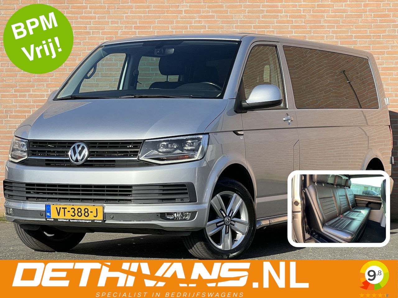 Volkswagen Transporter - 2.0TDI 140PK DSG / Dubbelcabine / Lang - AutoWereld.nl