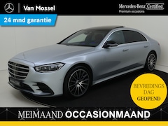 Mercedes-Benz S-klasse - 500 4MATIC Lang AMG Line /Panoramadak /HUD /Rijassistentiepakket /Nappa /Burmester 3D