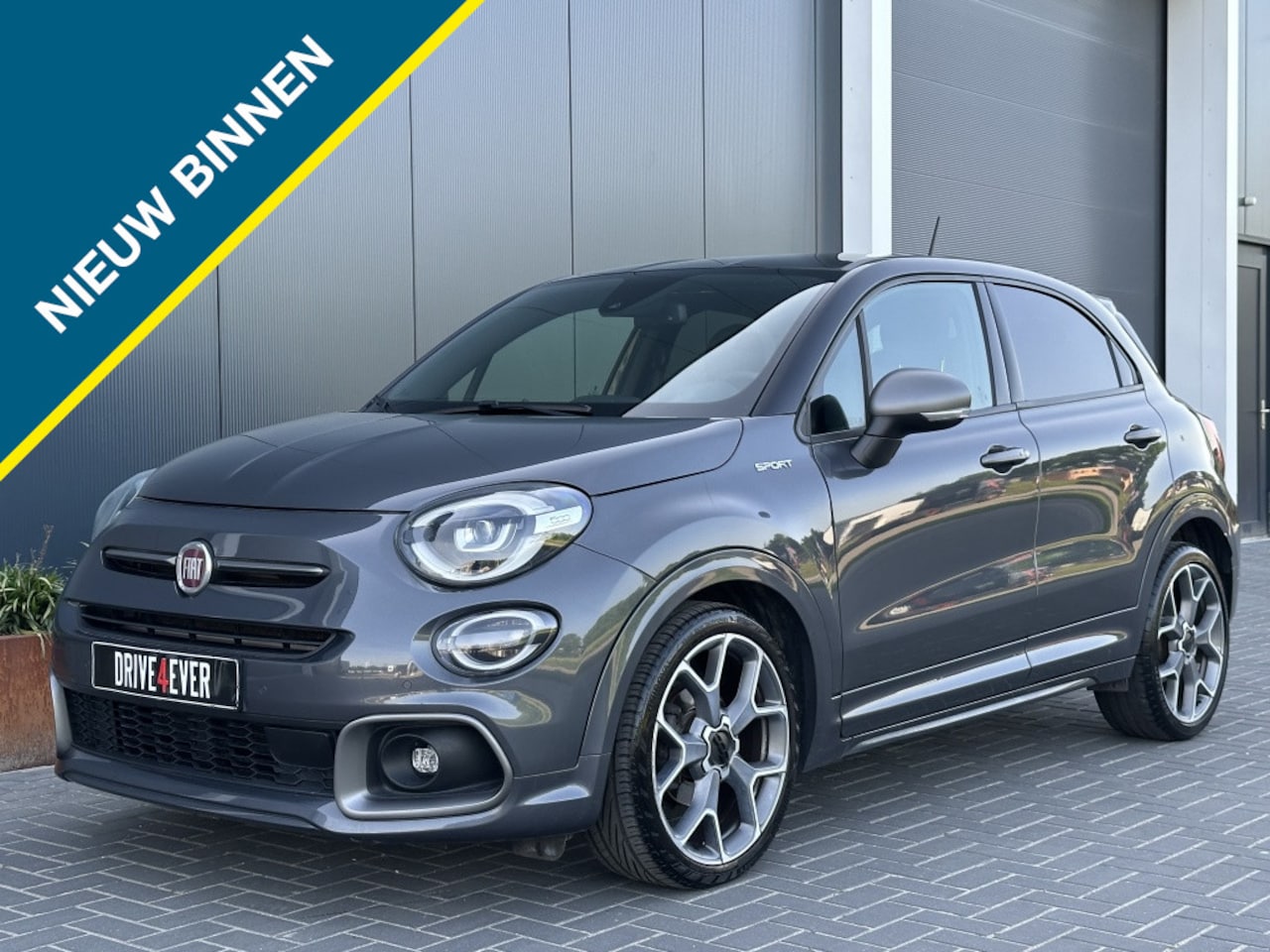 Fiat 500 X - 1.0 FF T 120 Sport FULL NAVI CAMERA PDC SPORTVELGEN CLIMATE - AutoWereld.nl
