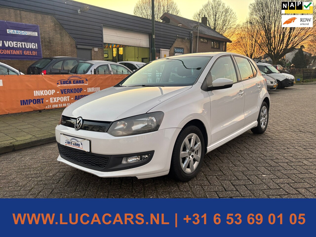 Volkswagen Polo - 1.2 TDI BlueMotion Comfortline 2X SLEUTEL + BOEKJES! - AutoWereld.nl